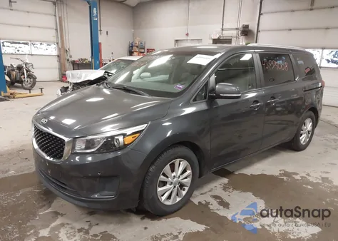 2017 Kia Sedona Lx из США, поврежденный, VIN KNDMB5C17H6239745